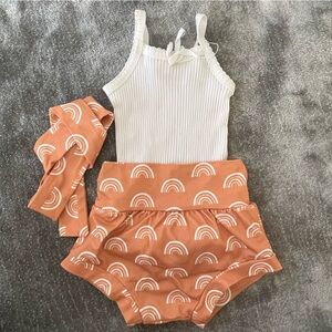 Rainbow hobo three piece set - 6M